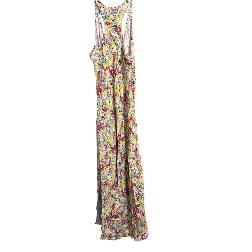 New J. Crew Alicia Cupro-blend Racerback Slip Dress In Painterly Floral Size 6 - Picture 6 of 8
